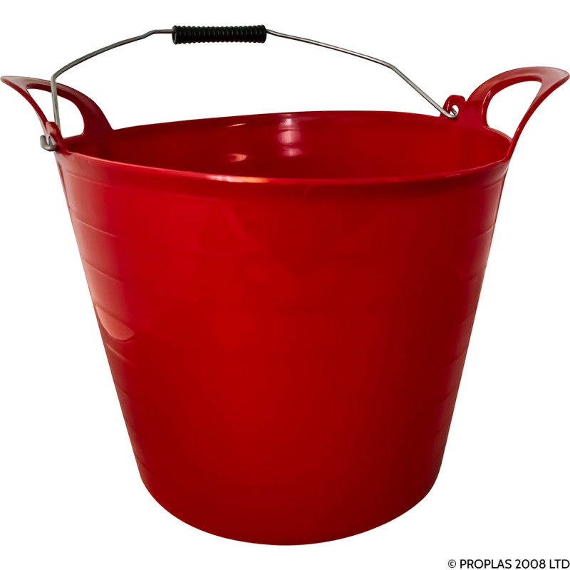26L Flexi Tub With Handle Black
