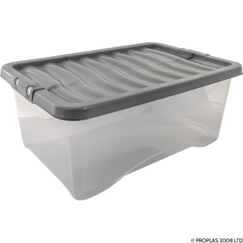 45L Clip Lid Storage Box
