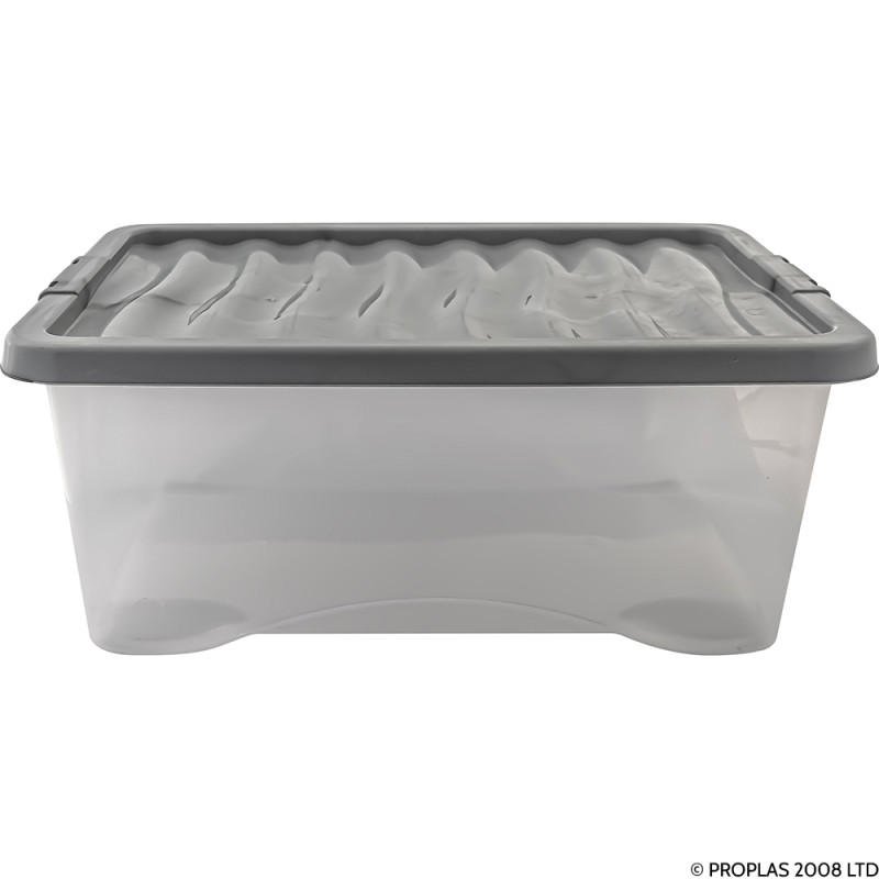45L Clip Lid Storage Box