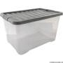 65L Clip Lid Storage Box