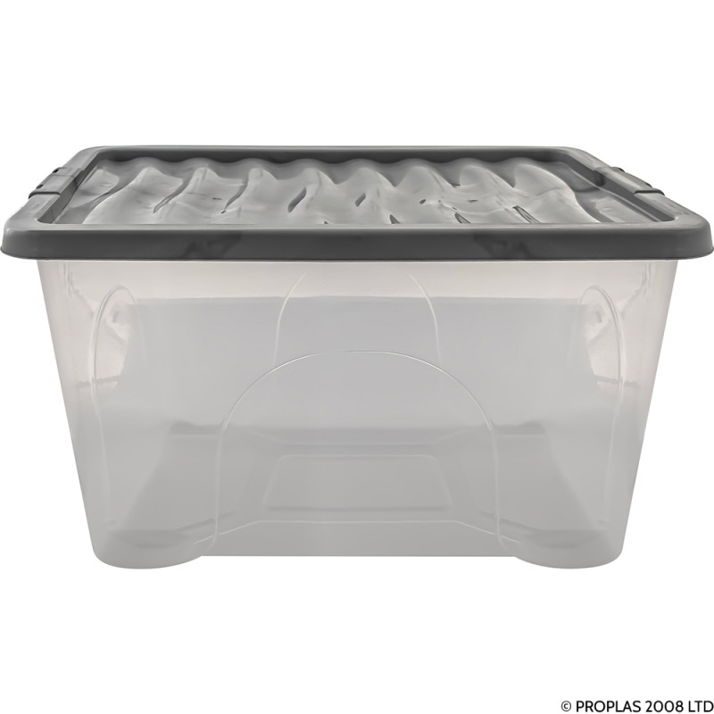 65L Clip Lid Storage Box