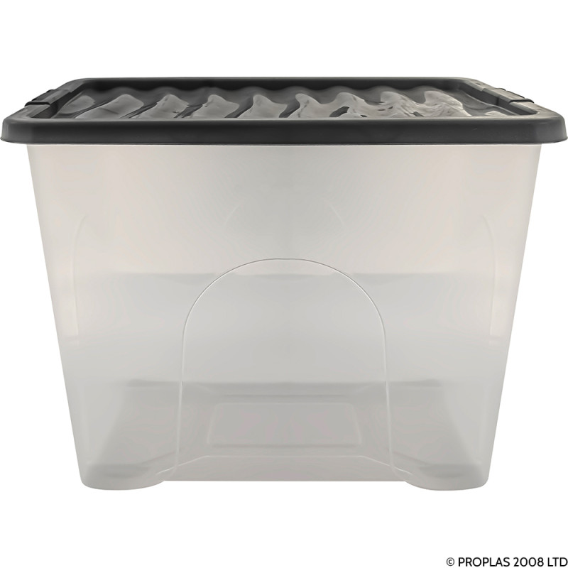 80L Clip Lid Storage Box